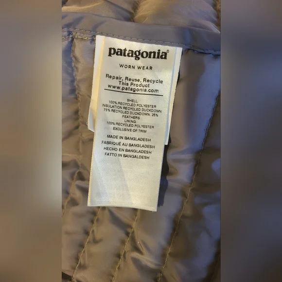 Women's Patagonia Fiona Parka Sz Large - Picture 5 of 8